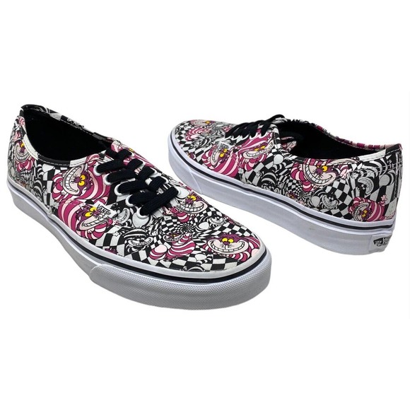 Vans Other - Vans Off The Wall Men X Disney Alice In Wonderlands Cheshire Cat Authentic Shoes